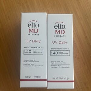 EltaMD UV Daily Broad-Spectrum SPF 40 pack of 2 exp 06/26